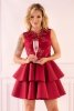 Sukienka Karieela Wine Red 90543 rozmiar - S